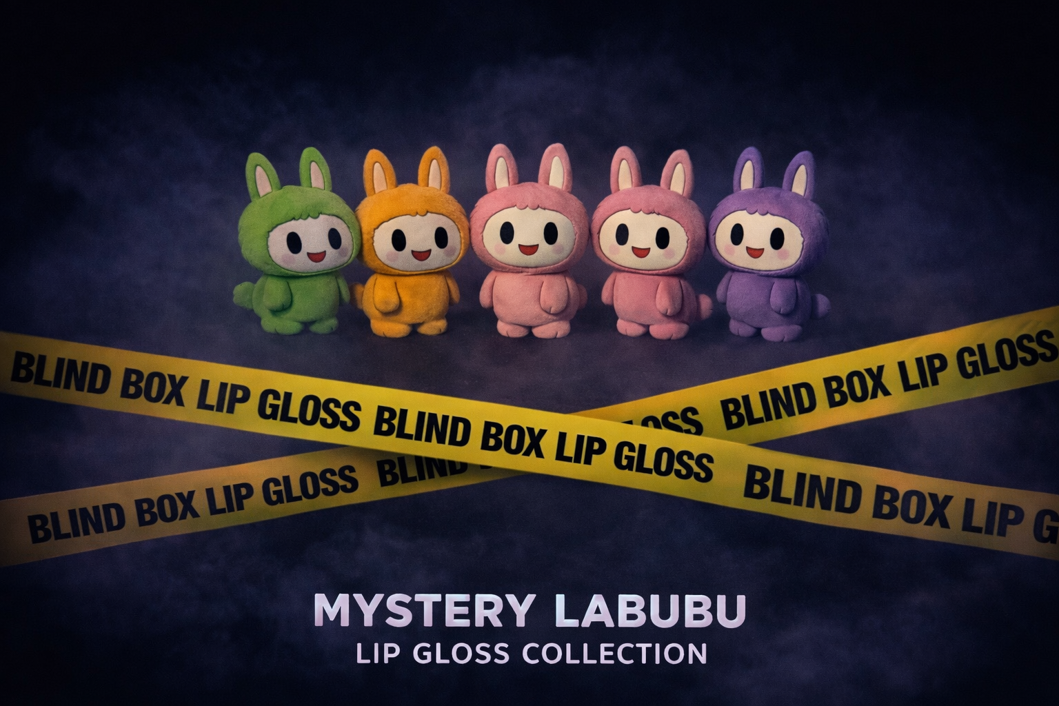 Mystery Labubu Lip Gloss Collection